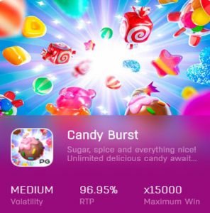 Candy Burst PG SLOT เกม สล็อต